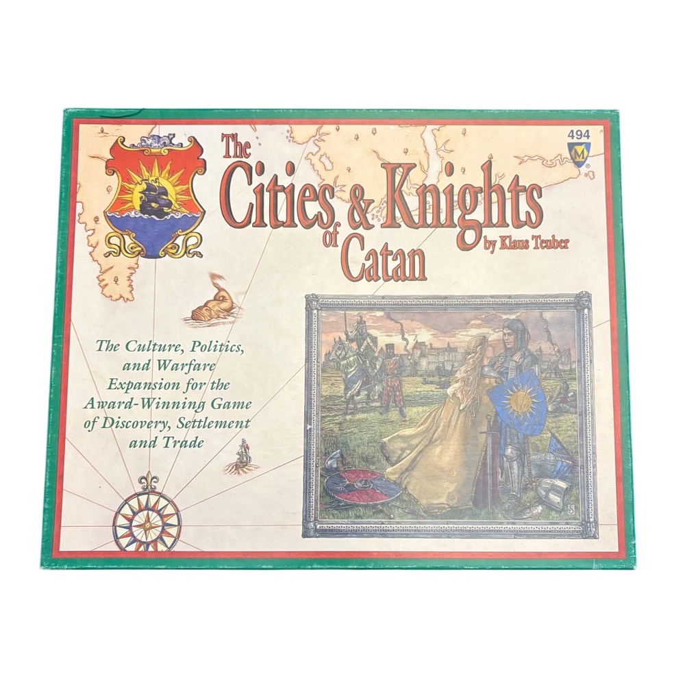 Mayfair Games Cities & Knights of Catan Expansion 2000 Edition MFG3800 NEW